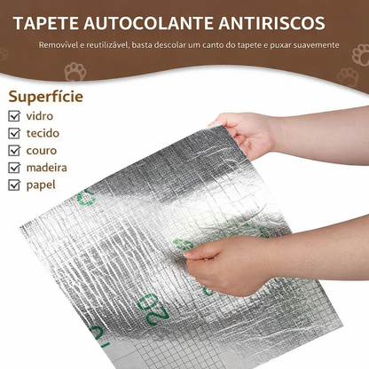 Carpete Adesivo Protetor contra unhas de Gatos